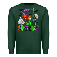 Sports Green sweet and spooky Premium Sweatshirt - Zillion Design Studio