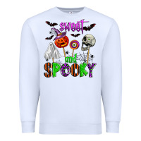 White sweet and spooky Premium Sweatshirt - Zillion Design Studio