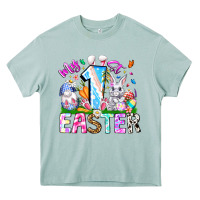 Arona My 1st Easter Heavy Core Tee - CowhideDigitalArt