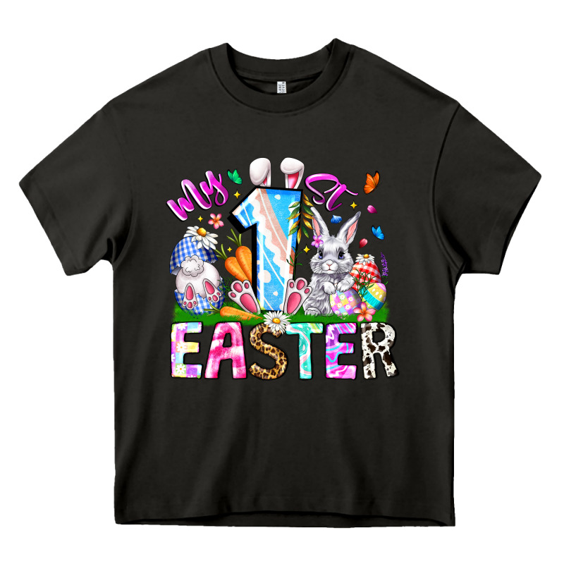 My 1st Easter Heavy Core Tee by CowhideDigitalArt | Teevron