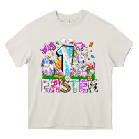 Cream My 1st Easter Heavy Core Tee - CowhideDigitalArt
