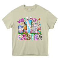 Mossy My 1st Easter Heavy Core Tee - CowhideDigitalArt