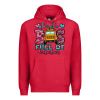Cardinal i've got a bus full of valentines school bus Premium Hoodie - Jasminsmagicworld