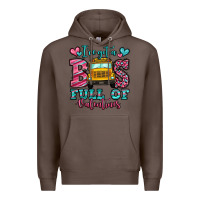 Coffee i've got a bus full of valentines school bus Premium Hoodie - Jasminsmagicworld