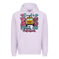 Lilac i've got a bus full of valentines school bus Premium Hoodie - Jasminsmagicworld