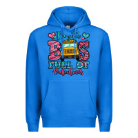 True Royal i've got a bus full of valentines school bus Premium Hoodie - Jasminsmagicworld