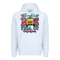 White i've got a bus full of valentines school bus Premium Hoodie - Jasminsmagicworld