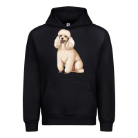 Black standart poodle Urban Hoodie - Artiststas