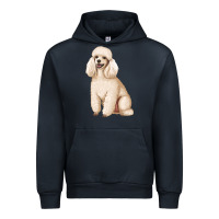 Navy standart poodle Urban Hoodie - Artiststas