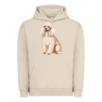Pigment French Oak standart poodle Urban Hoodie - Artiststas