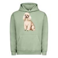 Pigment Oil Green standart poodle Urban Hoodie - Artiststas