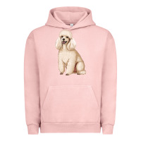 Pigment Salmon standart poodle Urban Hoodie - Artiststas