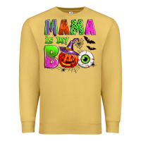 Antique Gold mama is my boo Premium Sweatshirt - Zillion Design Studio