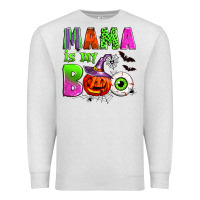 Oatmeal Heather mama is my boo Premium Sweatshirt - Zillion Design Studio