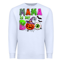 White mama is my boo Premium Sweatshirt - Zillion Design Studio