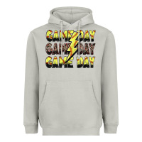 Moon Dust game day game day softball lightning bolt Heavyweight Hoodie - Zillion Design Studio