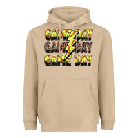Mushroom game day game day softball lightning bolt Heavyweight Hoodie - Zillion Design Studio
