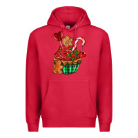 Cardinal christmas cupcake Premium Hoodie - AdoDesignShop