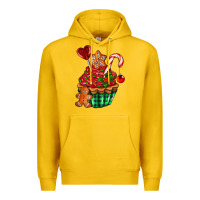 Lemon christmas cupcake Premium Hoodie - AdoDesignShop