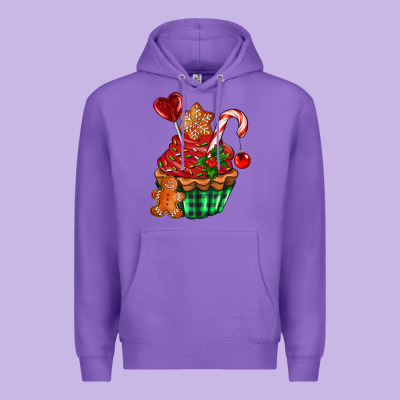 Christmas Cupcake Premium Hoodie Designed By Adodesignshop