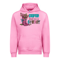 Fuchsia Pink velantines day cupid find me a cowboy Urban Hoodie - AdoDesignShop
