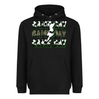 Black game day game day soccer lightning bolt Heavyweight Hoodie - Zillion Design Studio