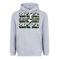 Heather Grey game day game day soccer lightning bolt Heavyweight Hoodie - Zillion Design Studio