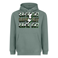 Sage game day game day soccer lightning bolt Heavyweight Hoodie - Zillion Design Studio