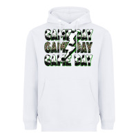 White game day game day soccer lightning bolt Heavyweight Hoodie - Zillion Design Studio