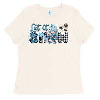 Let It Snow Gnome Ladies Tee | Teevron