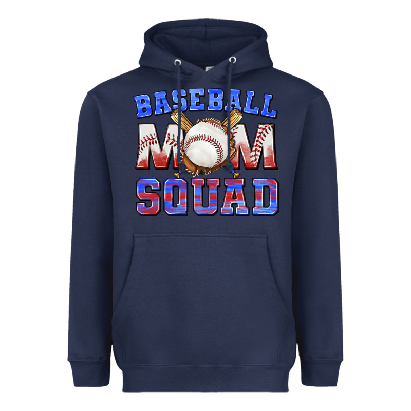 Baseball Mom Squad Heavyweight Hoodie by texasbilliewilder | Teevron