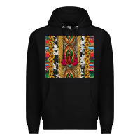 Black lady of Guadalupe Premium Hoodie - Jasminsmagicworld