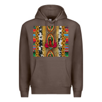 Coffee lady of Guadalupe Premium Hoodie - Jasminsmagicworld