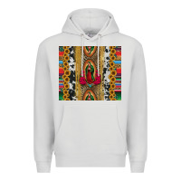 Dove Grey lady of Guadalupe Premium Hoodie - Jasminsmagicworld