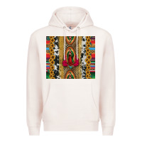 Pale Pink lady of Guadalupe Premium Hoodie - Jasminsmagicworld