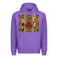 Purple lady of Guadalupe Premium Hoodie - Jasminsmagicworld