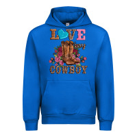 Cobalt valentines day love my cowboy Urban Hoodie - AdoDesignShop