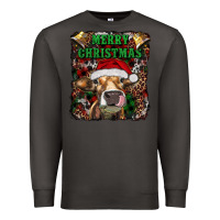 Smoke merry christmas heifer with cowbells Premium Sweatshirt - RanaPortraitStore