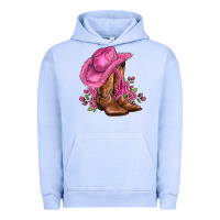 Pigment Grape Ice valentines day boots cowgirl hat and roses Urban Hoodie - AdoDesignShop