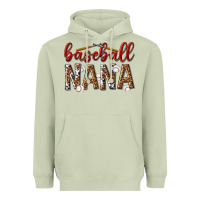Matcha baseball nana with leopard Heavyweight Hoodie - texasbilliewilder