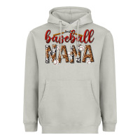 Moon Dust baseball nana with leopard Heavyweight Hoodie - texasbilliewilder