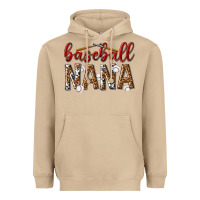 Mushroom baseball nana with leopard Heavyweight Hoodie - texasbilliewilder