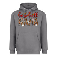 Storm baseball nana with leopard Heavyweight Hoodie - texasbilliewilder