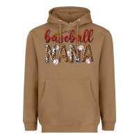 Toasted Coconut baseball nana with leopard Heavyweight Hoodie - texasbilliewilder