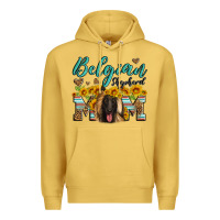 Antique Gold belgian shepherd mom Premium Hoodie - Artiststas