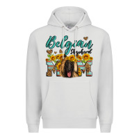 Dove Grey belgian shepherd mom Premium Hoodie - Artiststas