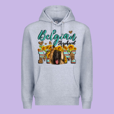 Belgian Shepherd Mom Premium Hoodie Designed By Artiststas