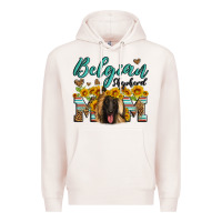 Pale Pink belgian shepherd mom Premium Hoodie - Artiststas
