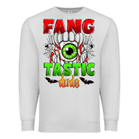 Dove Grey fang tastic dude Premium Sweatshirt - Zillion Design Studio