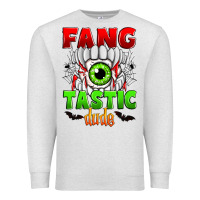 Oatmeal Heather fang tastic dude Premium Sweatshirt - Zillion Design Studio